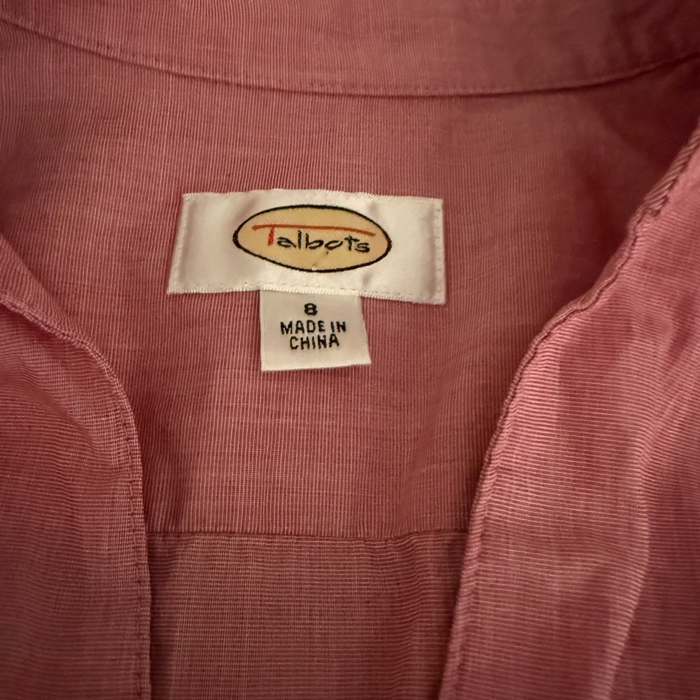 Talbots Rose-Hued Top